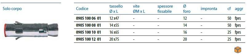 Unifix SWG Стальной анкер для тяжелого крепления Fissaggio pesante sun-id-1361776 - Вид №1