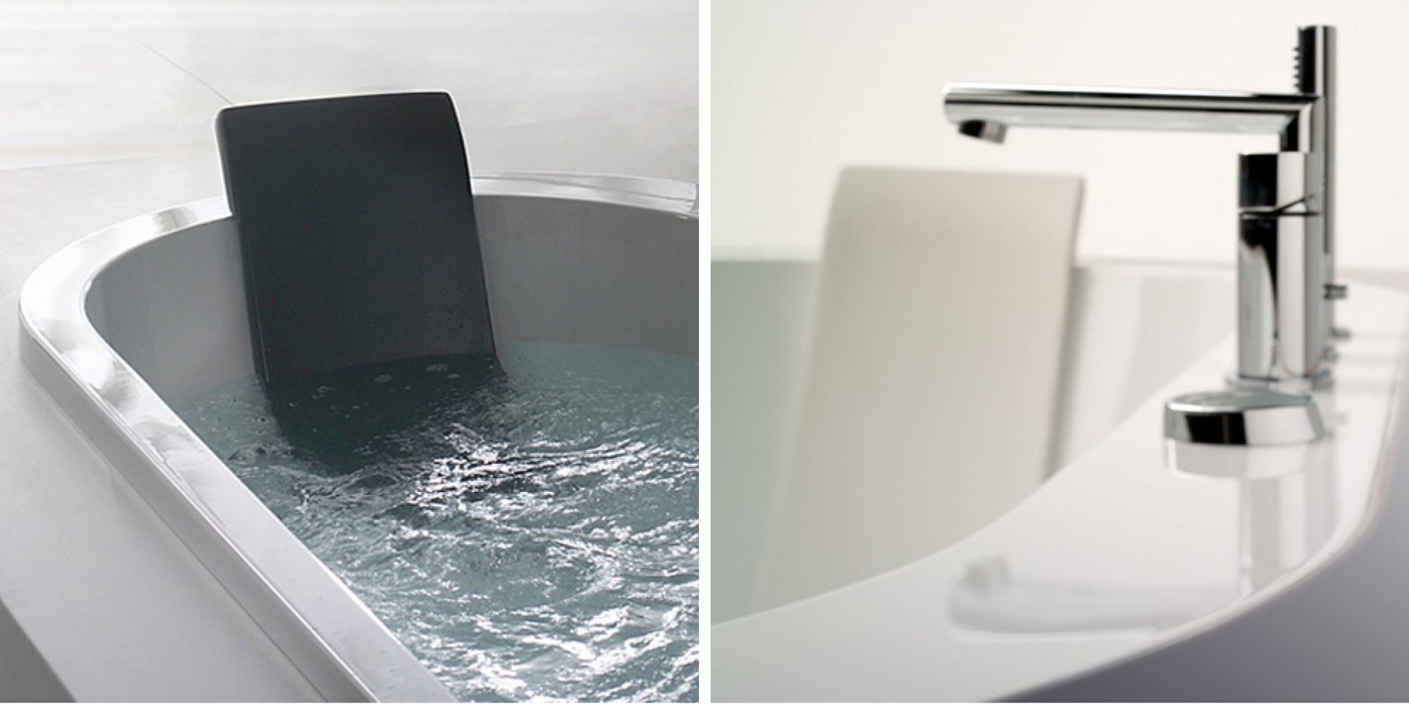 Ванна встраиваемая с аэромассажем Yuma 190 см Karolitalia BLUBLEUYUMABLUAIR190 - Вид №1