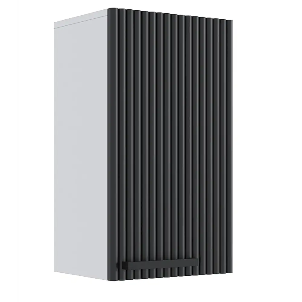 Шкаф навесной Виль 50x67.6x28.6 см МДФ цвет графит 86342481 STLM-2127282 Santreyd - Вид №11