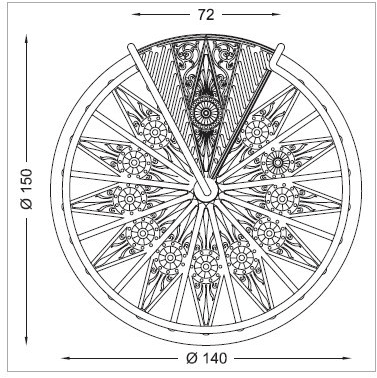 Modus Винтовая лестница из чугуна  2050  - Вид №6