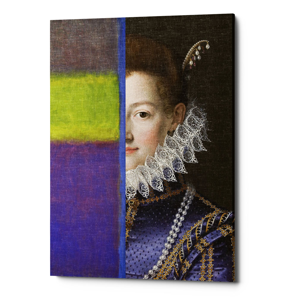 30101910 Арт-портрет «Кристина» (холст, галерейная натяжка) Object Desire 