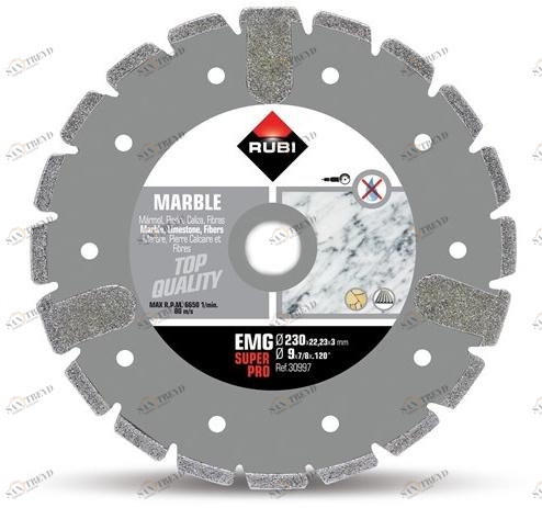 RUBI Алмазный диск по мрамору sun-id-1360874