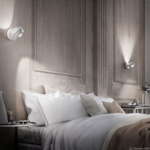 Studio Italia Design Nautilus mini 165046 white настенный светильник