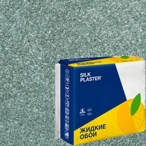 Жидкие обои Silk Plaster Absolute А255 1.05 кг цвет изумрудно-зеленый 82736050 STLM-2138415