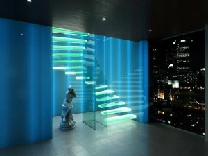 Siller Treppen Консольная лестница из стекла