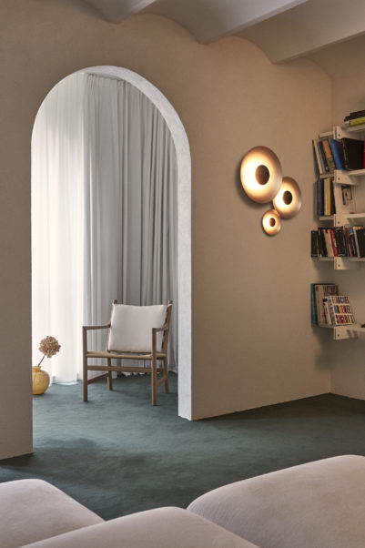 094060 Бра 20 C венге-белый Marset Ginger - Вид №1