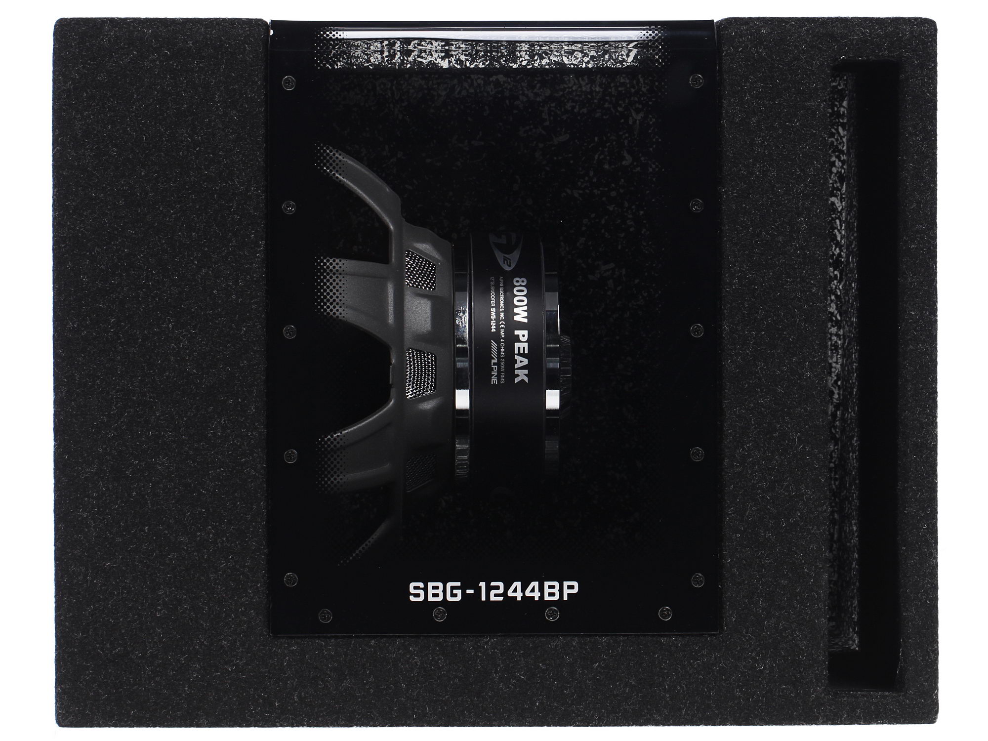 6601604 Автосабвуфер пассивный Alpine SBG-1244BP STDN-0051688 - Вид №2