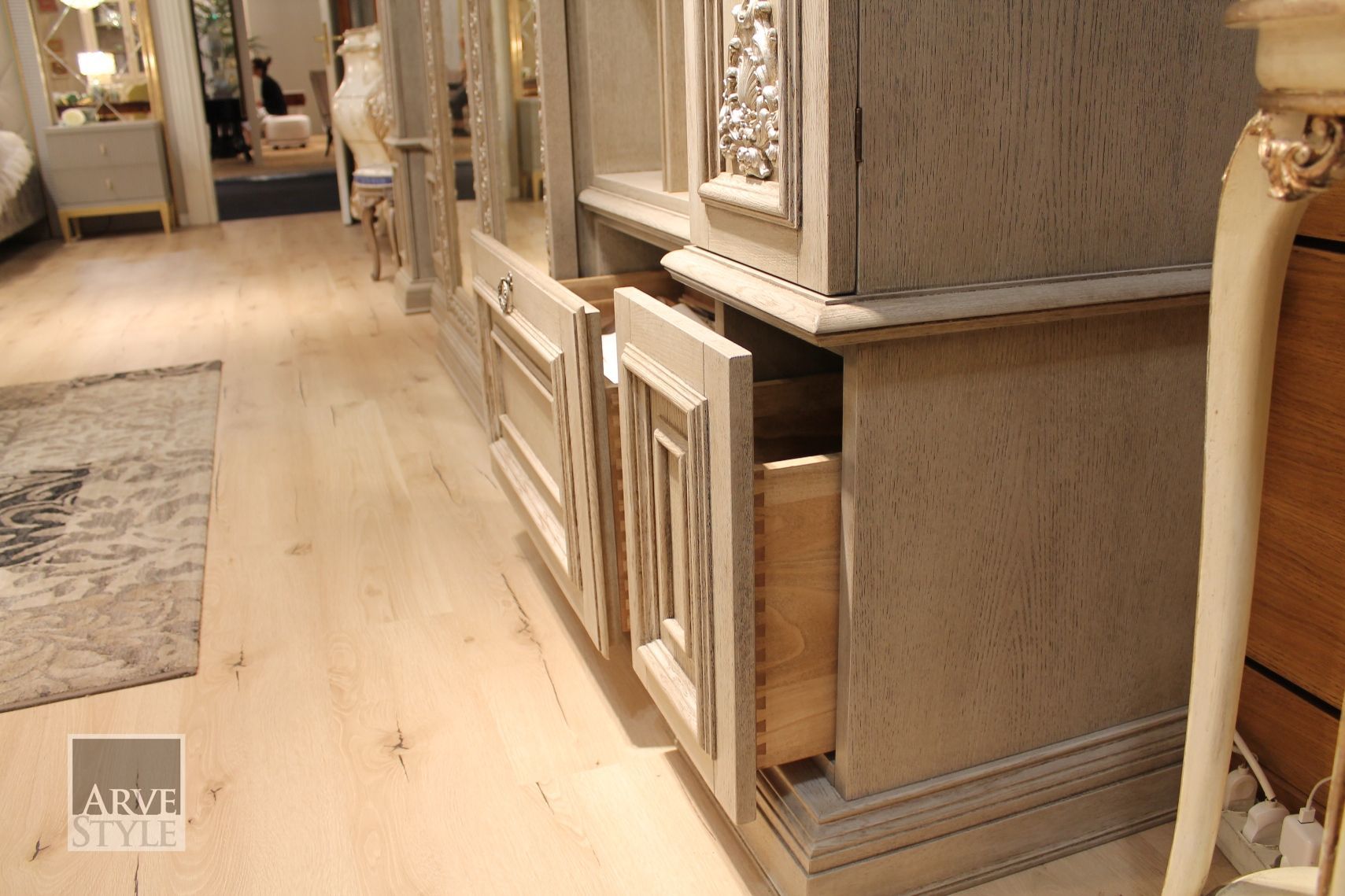 Деревянный настенный книжный шкаф с освещением Arvestyle Giulio ARCH-00117678 - Вид №11