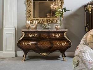 Bellotti Ezio Комод из дерева с мраморной столешницей 5836 5836