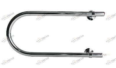 Полотенцесушитель электрический ТЕРА П-образный 220х500 (ПСН-01-01) с кронш. 22Вт 219115