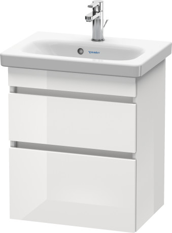 DS640300707 DuraStyle Тумбочка подвесная компакт Бетонно-серый матовый декор Duravit - Вид №2
