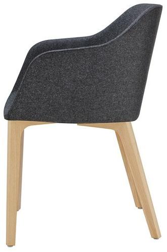 Brunner Стул с обивкой и подлокотниками Fina sun-id-1400435 - Вид №2