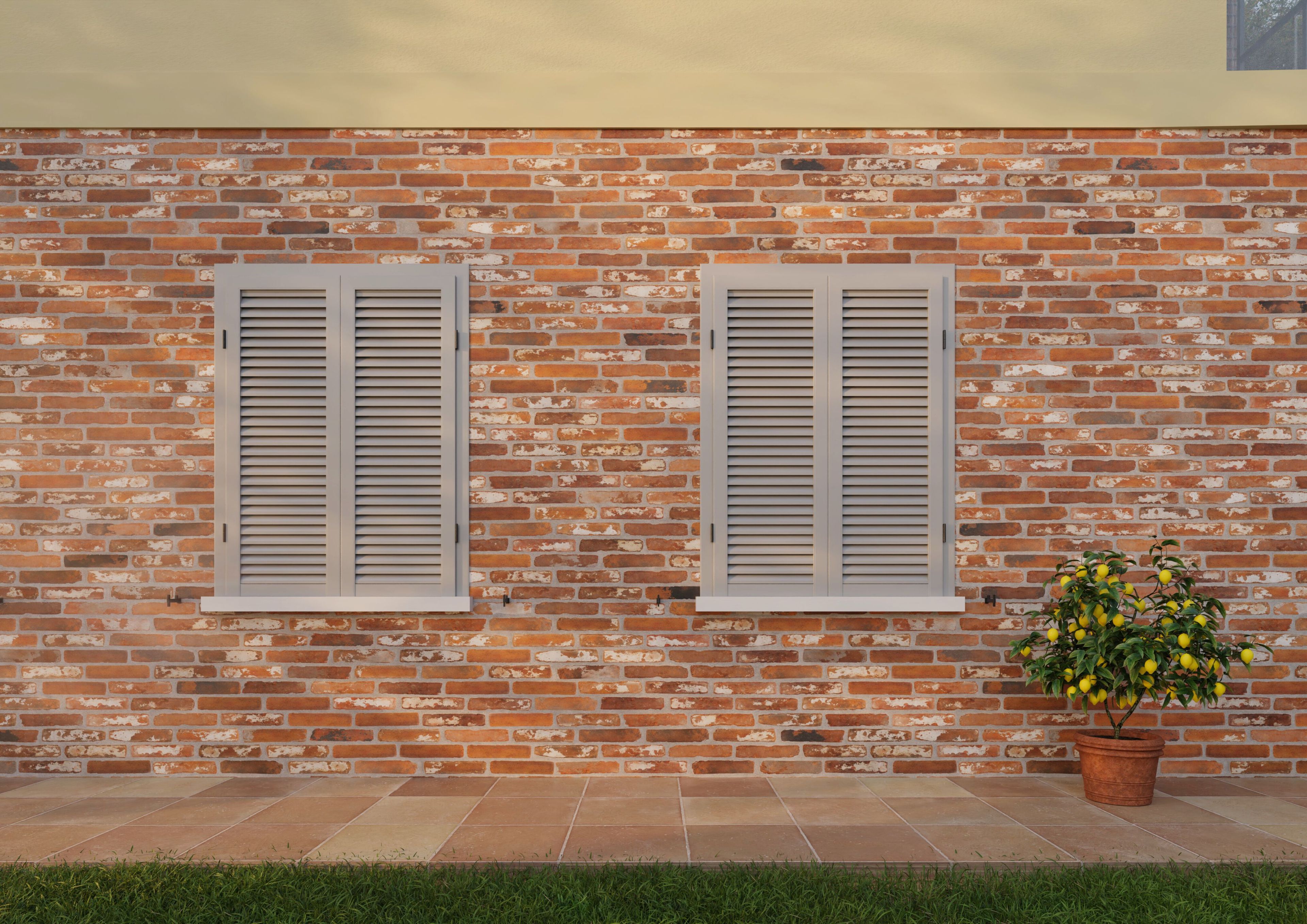 Алюминиевые жалюзи с фиксированными ламелями D&V Serramenti DIANA STECCA FISSA APERTA ARCH-00056673 - Вид №1