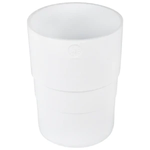 Муфта для водосточной трубы 82 мм цвет белый