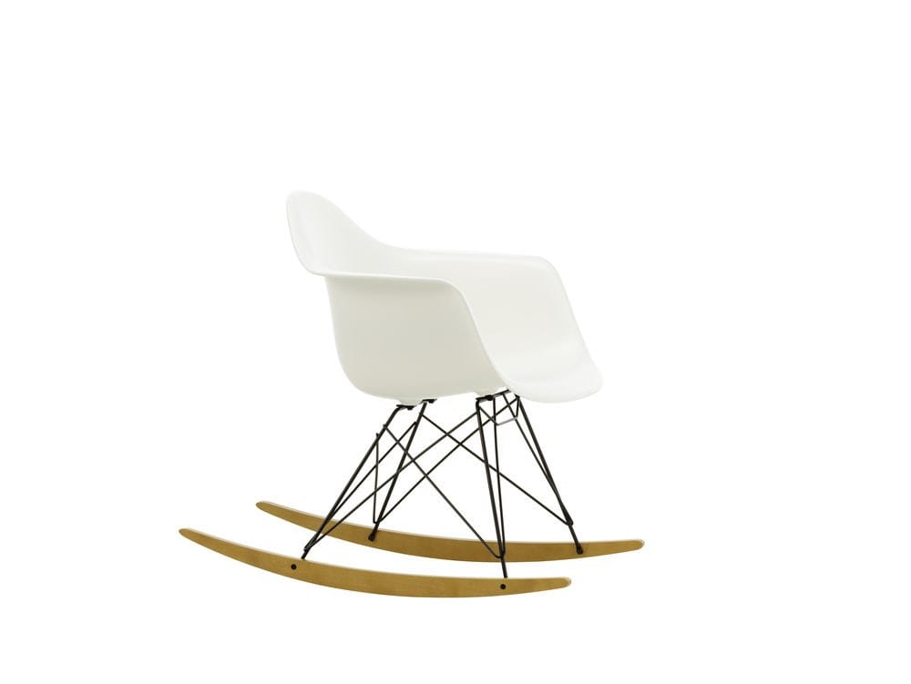 Мягкое тканевое кресло-качалка с подлокотниками VITRA Eames Plastic Chair ARCH-00023828 - Вид №61