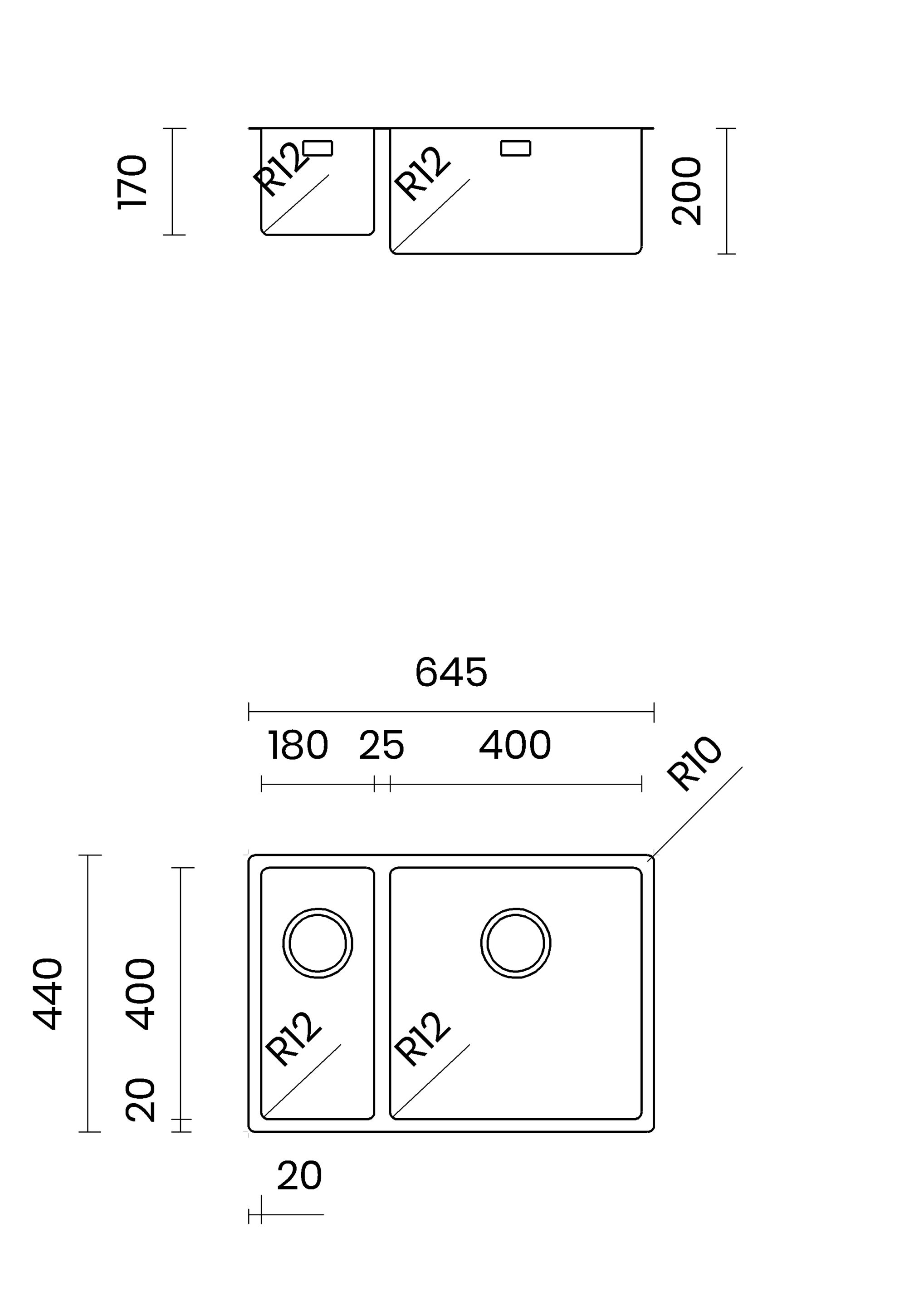 Раковина из нержавеющей стали с одной и половиной ванны TASCA CANOVA ARCH-00084996 - Вид №10