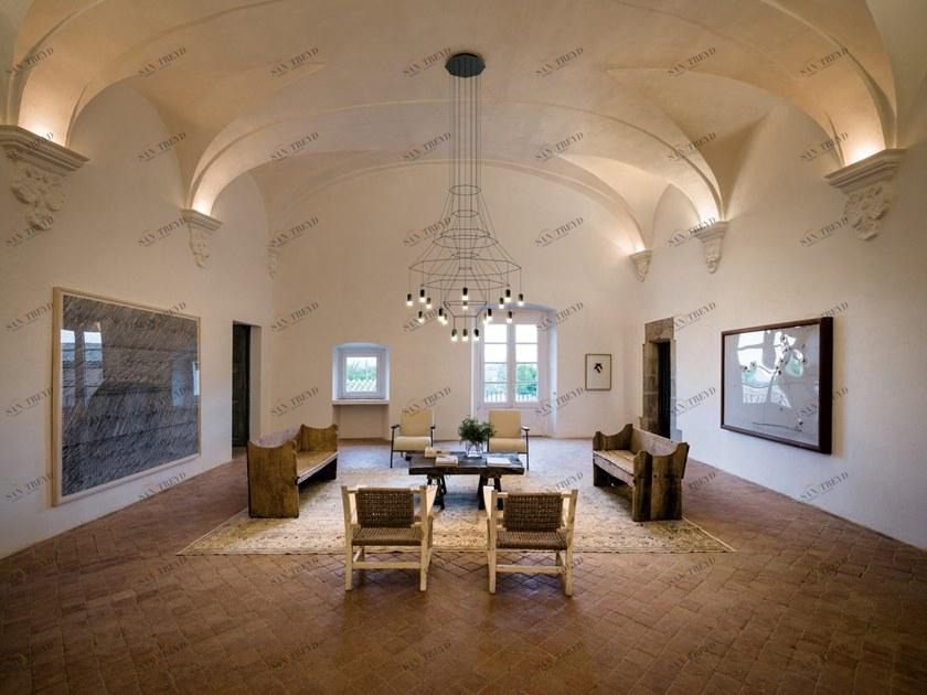 Vibia Светодиодный подвесной светильник с диммером Wireflow chandelier 0315