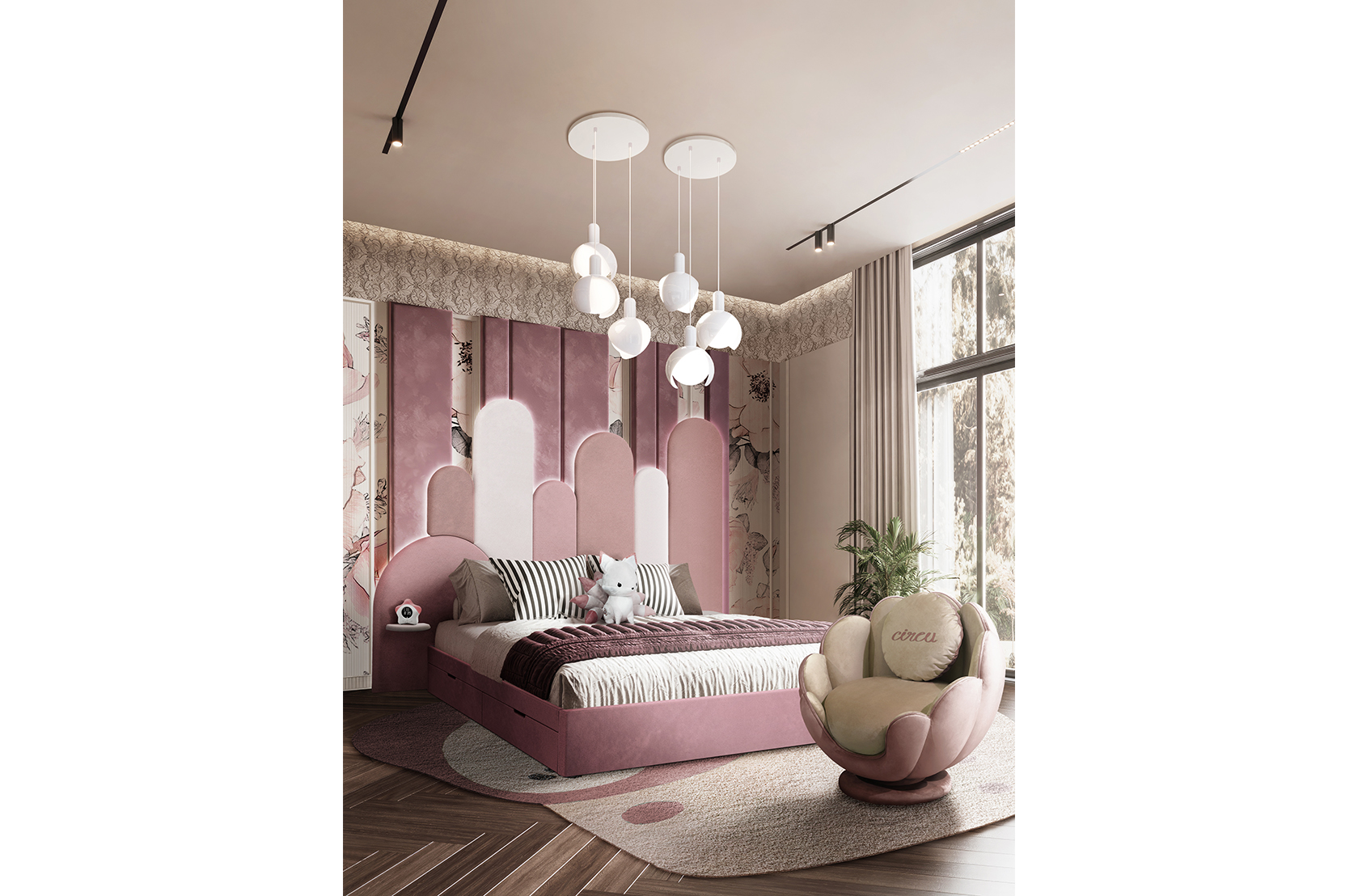 CIST667 Детские ковры Панцирь черепахи Circu  - Вид №2