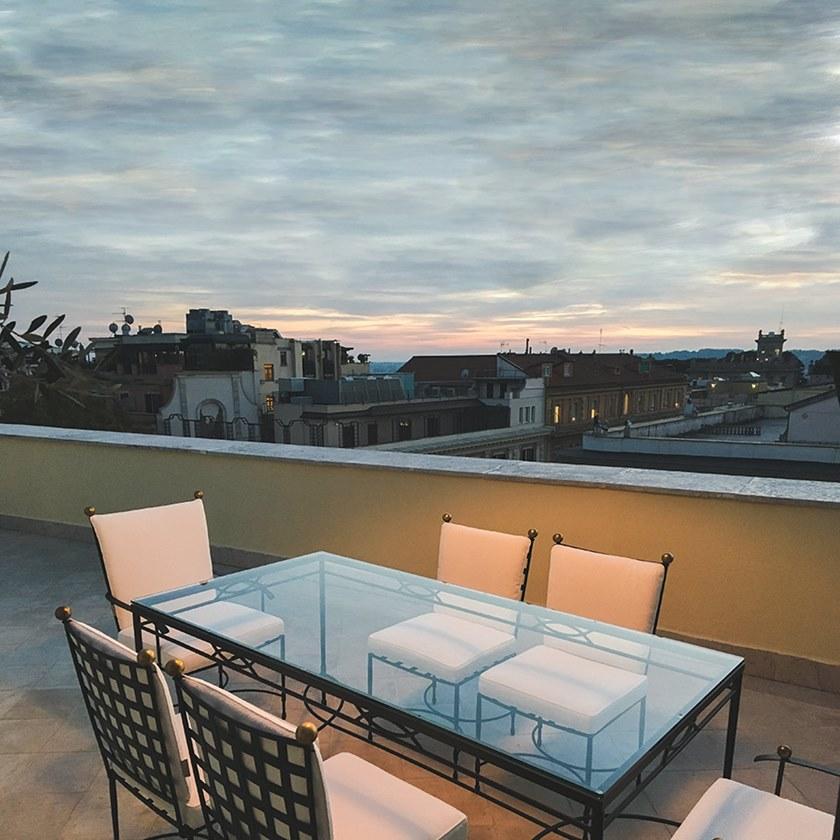 JANUS et Cie Садовый стул из нержавеющей стали с подлокотниками Amalfi sun-id-1377653 - Вид №9