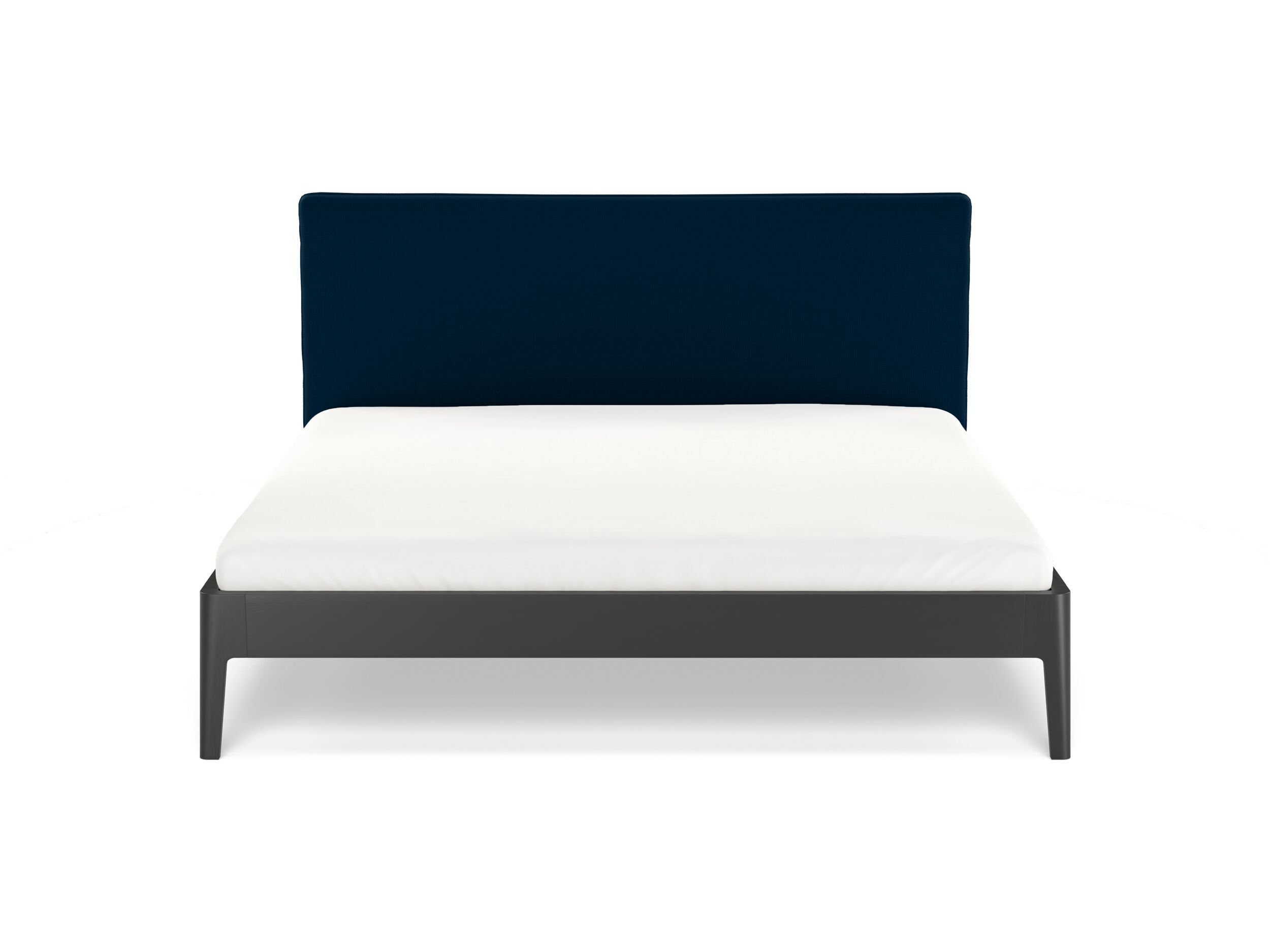 Деревянная двуспальная кровать с мягким изголовьем Noah Living белье ARCH-00049322 - Вид №18