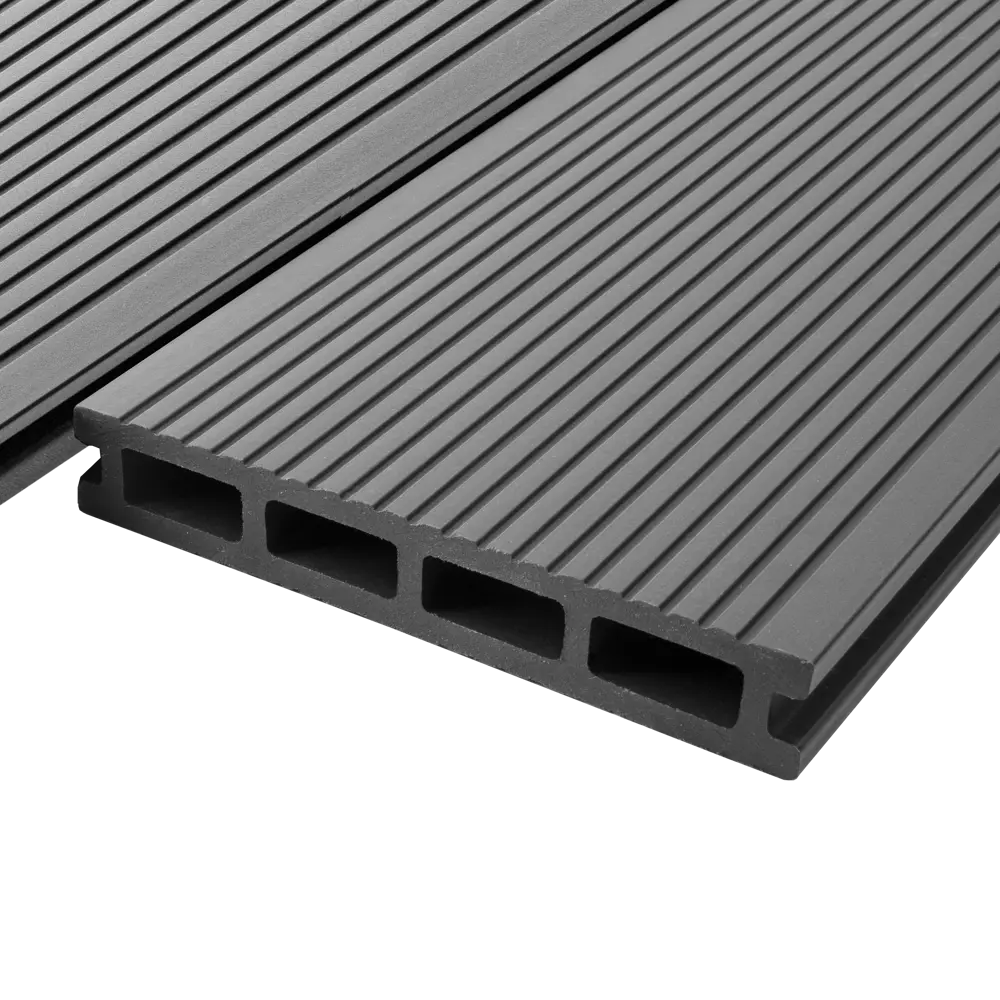 Террасная доска ДПК T-Decks цвет Серый 3000x150x25 мм двусторонний вельвет 0.6 м² STLM-2140529 - Вид №8