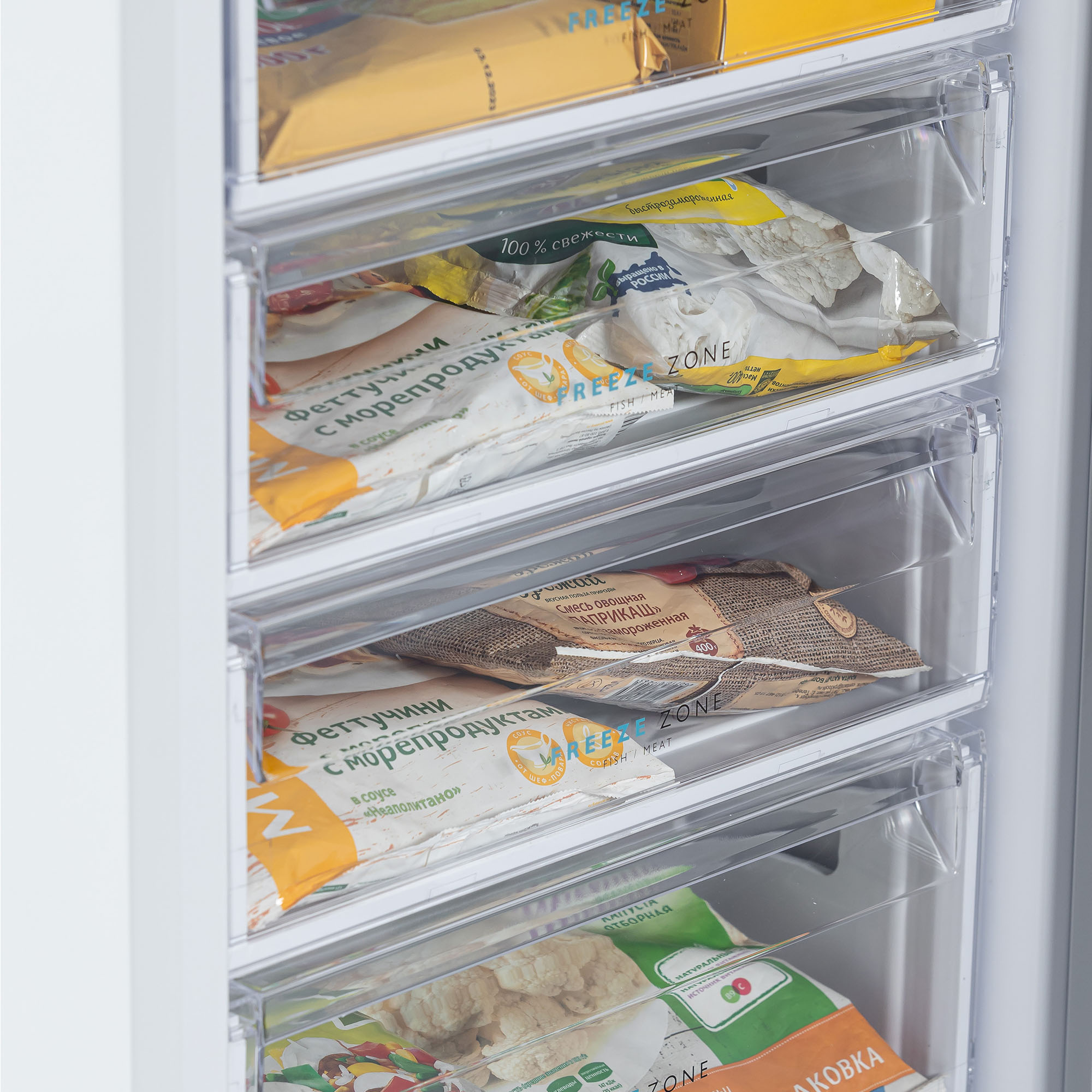 9248618 Морозильный шкаф  Бирюса 514 белый STDN-0032274 - Вид №5