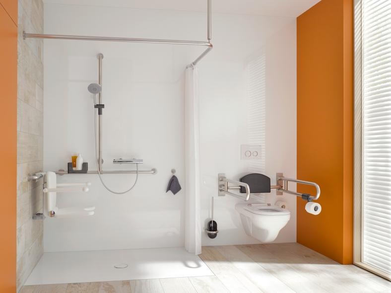 805.50.015 Держатель рулона туалетной бумаги в комплекте HEWI Stützen  - Вид №4