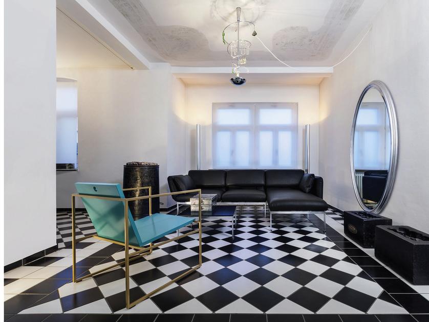 brühl Угловой диван из кожи с шезлонгом Roro sun-id-1374784 - Вид №4