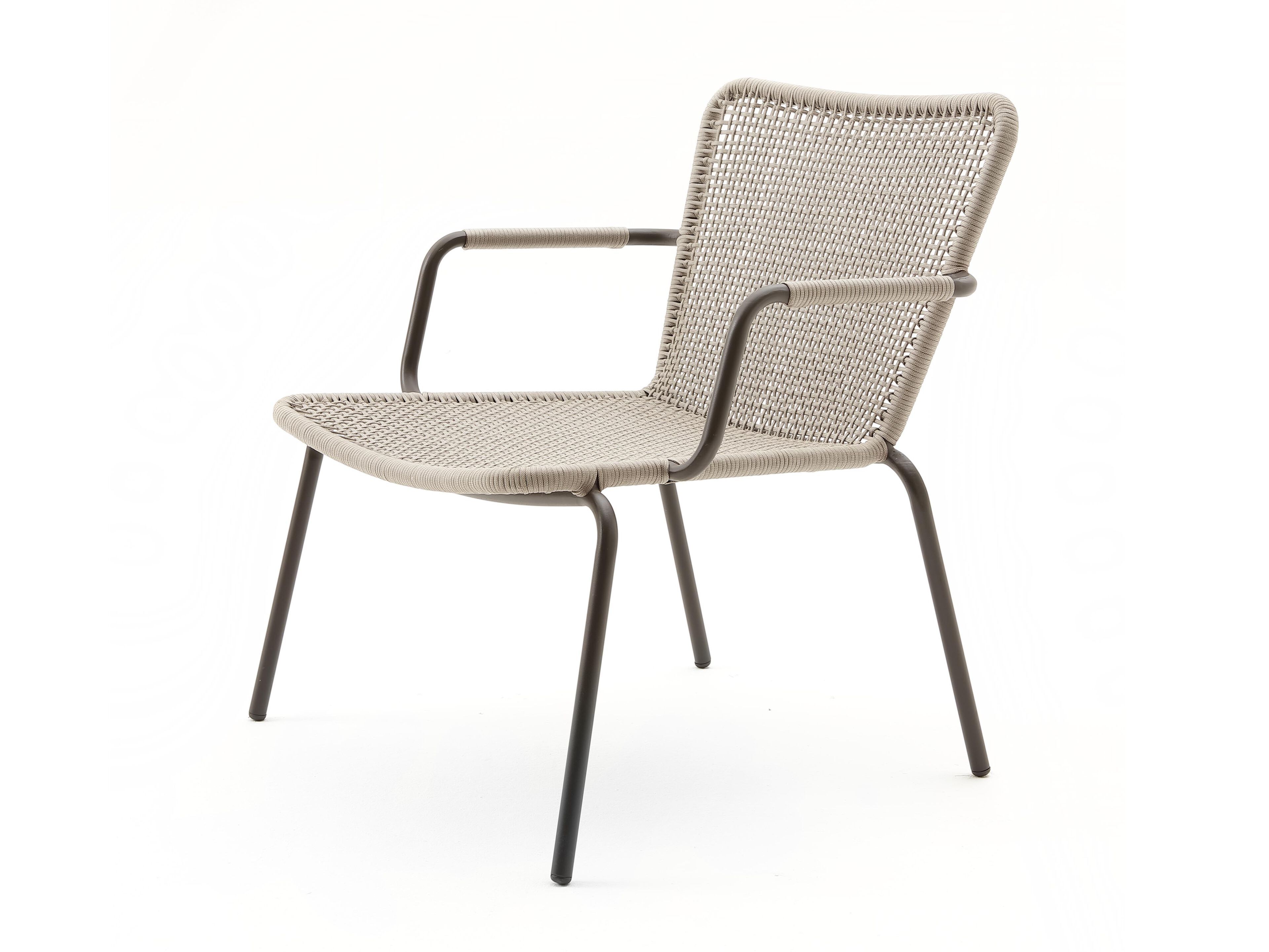 Плетеный алюминиевый сад штабелируемый стул Nodo Italia Via ARCH-00134785 - Вид №2