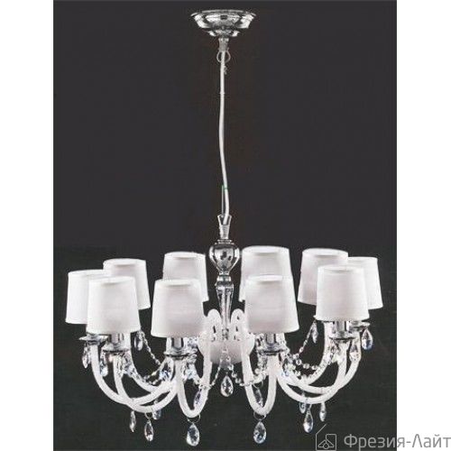 Italamp 445/5 bianco/SWstrass/C люстра подвесная 69520