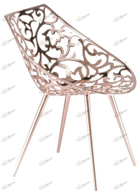 Driade Стул из нержавеющей стали с медной отделкой sun-id-1428076