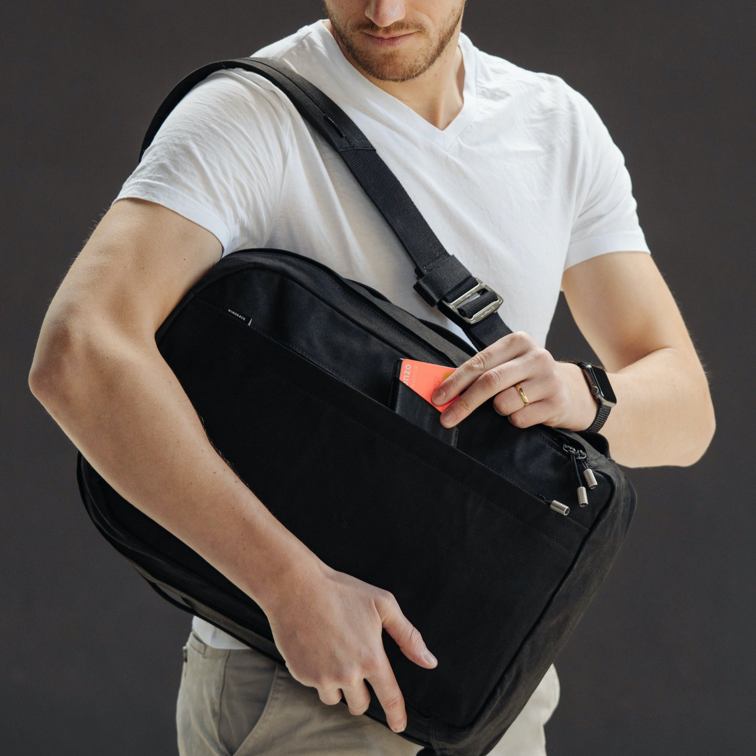 W301BLA-TER-BST Everyday Pack 21L - Терракота / Черная сталь Wingback  - Вид №15