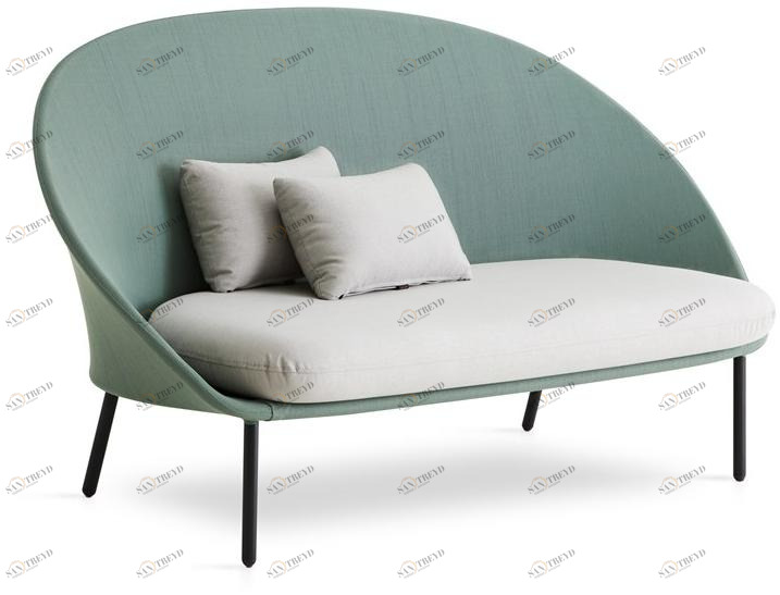 EXPORMIM 2-х местный диван batyline® Twins C172