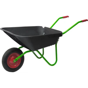 Тачка садовая облегчённая Павловская Заря 90 л надутое колесо