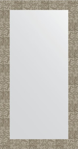 BY 3084 Зеркало в багетной раме - соты титан 70 mm EVOFORM Definite