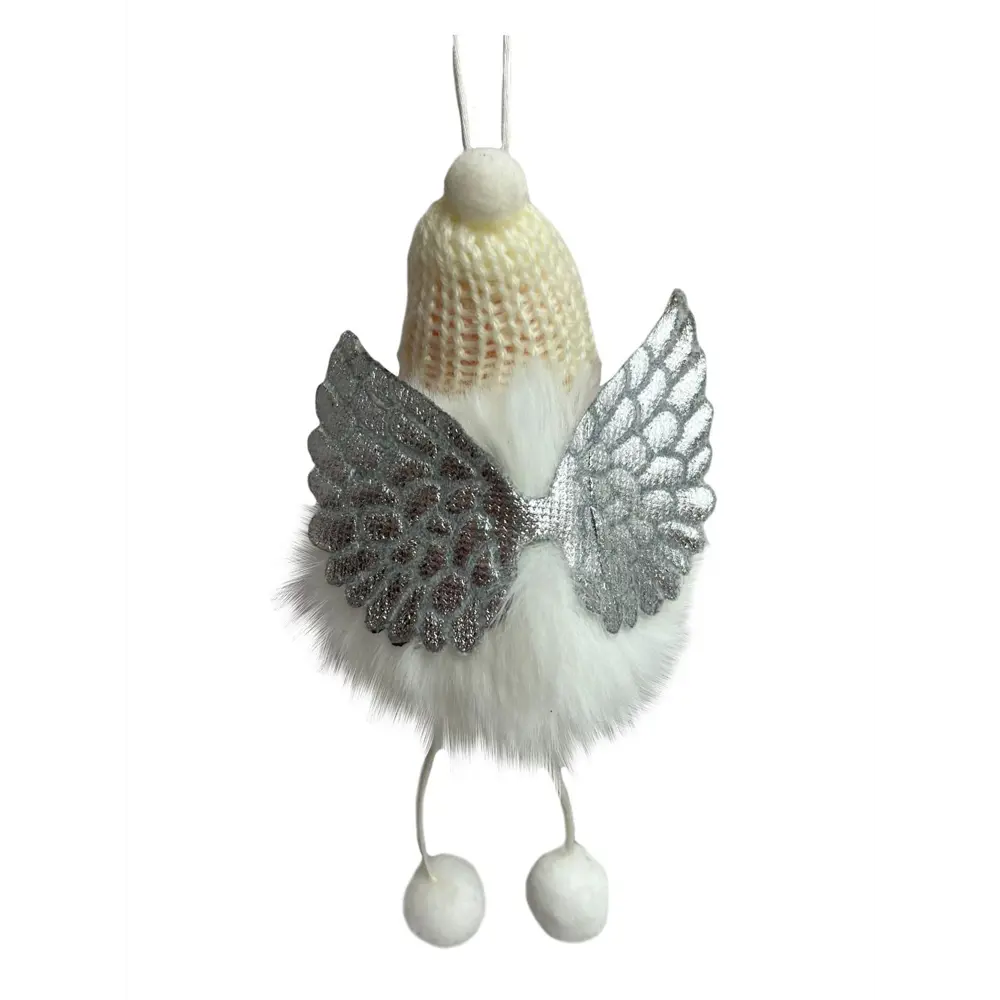 89381632 Украшение елочное «Ангел», 14.5x8.5 см, цвет белый STLM-1347659 Santreyd  - Вид №2