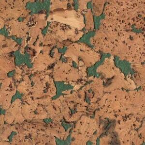 Пробка Corksribas Decork Condor Green (Гладкая) 600х300 мм.