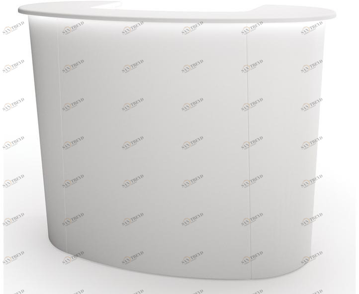 Maletti Ресепшн для офиса из стеклопластика с подсветкой  5141 