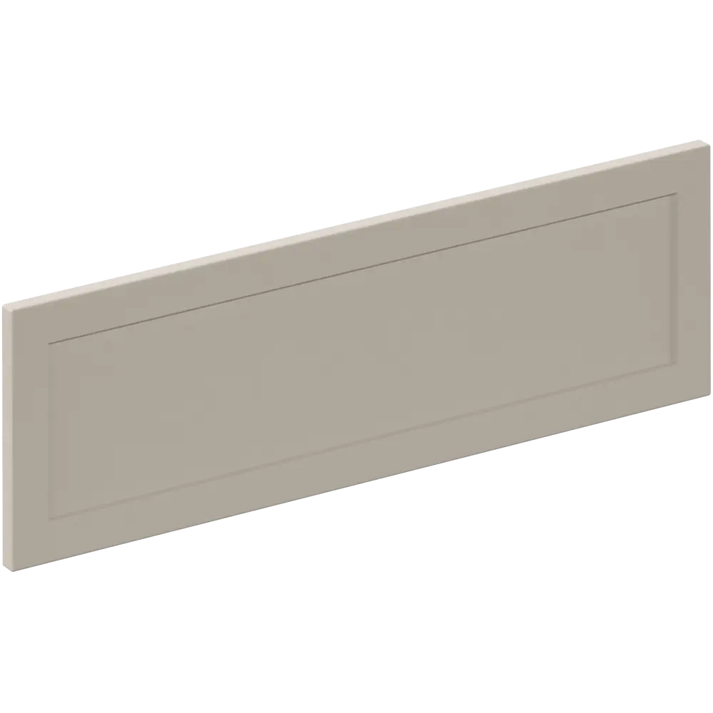Фасад кухонный DELINIA ID Ньюпорт 80x25 см матовый топо с филенкой 82010414 STLM-0017300 - Вид №1