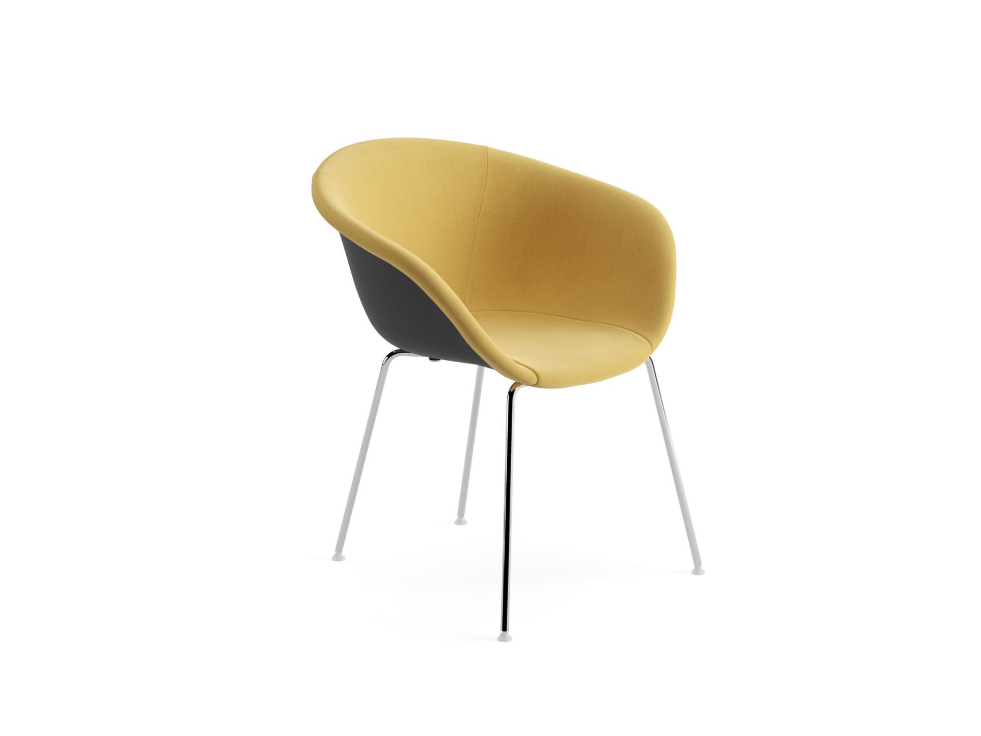 Стул с частично тканевой обивкой Arper Duna 02 ARCH-00018926 - Вид №3