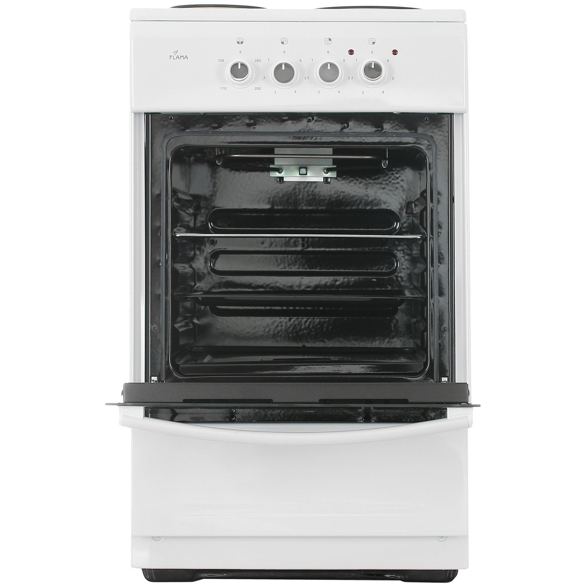 9973268 Электрическая плита FLAMA AE 1306 W белый Flama group STDN-0014430 - Вид №6