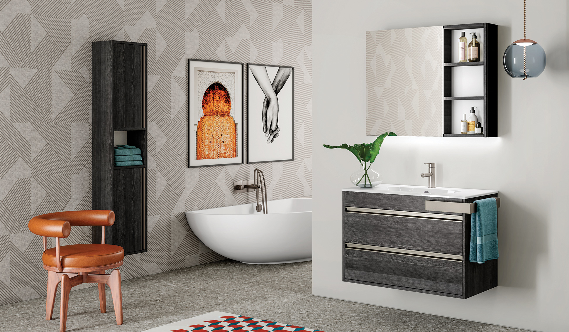 Smart.46 – 11 Mastella  Smart.46  Комплект мебели для ванной 