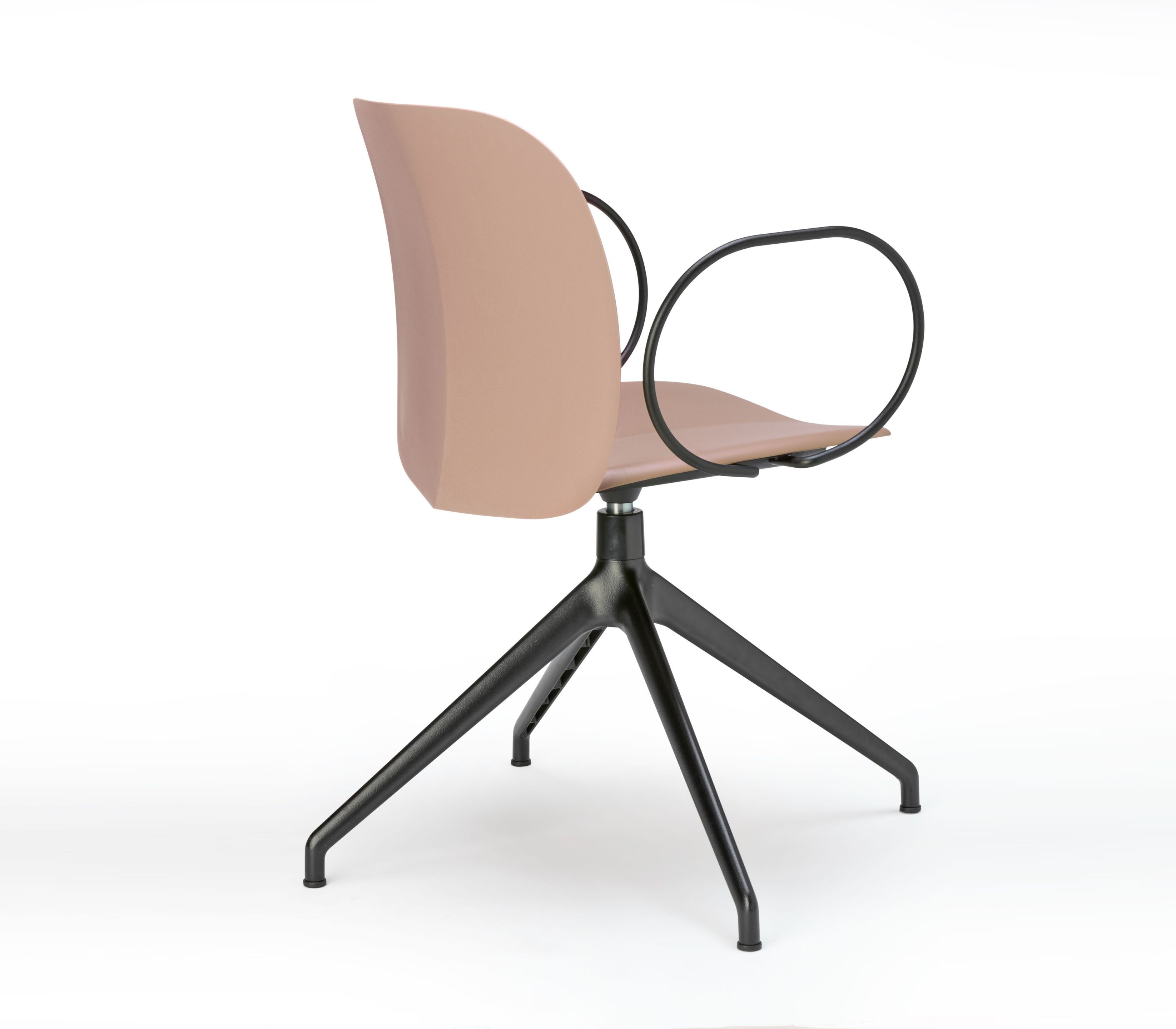 Поворотный стул из инженерного пластика с подлокотниками S-CAB Mentha ARCH-00053476 - Вид №2