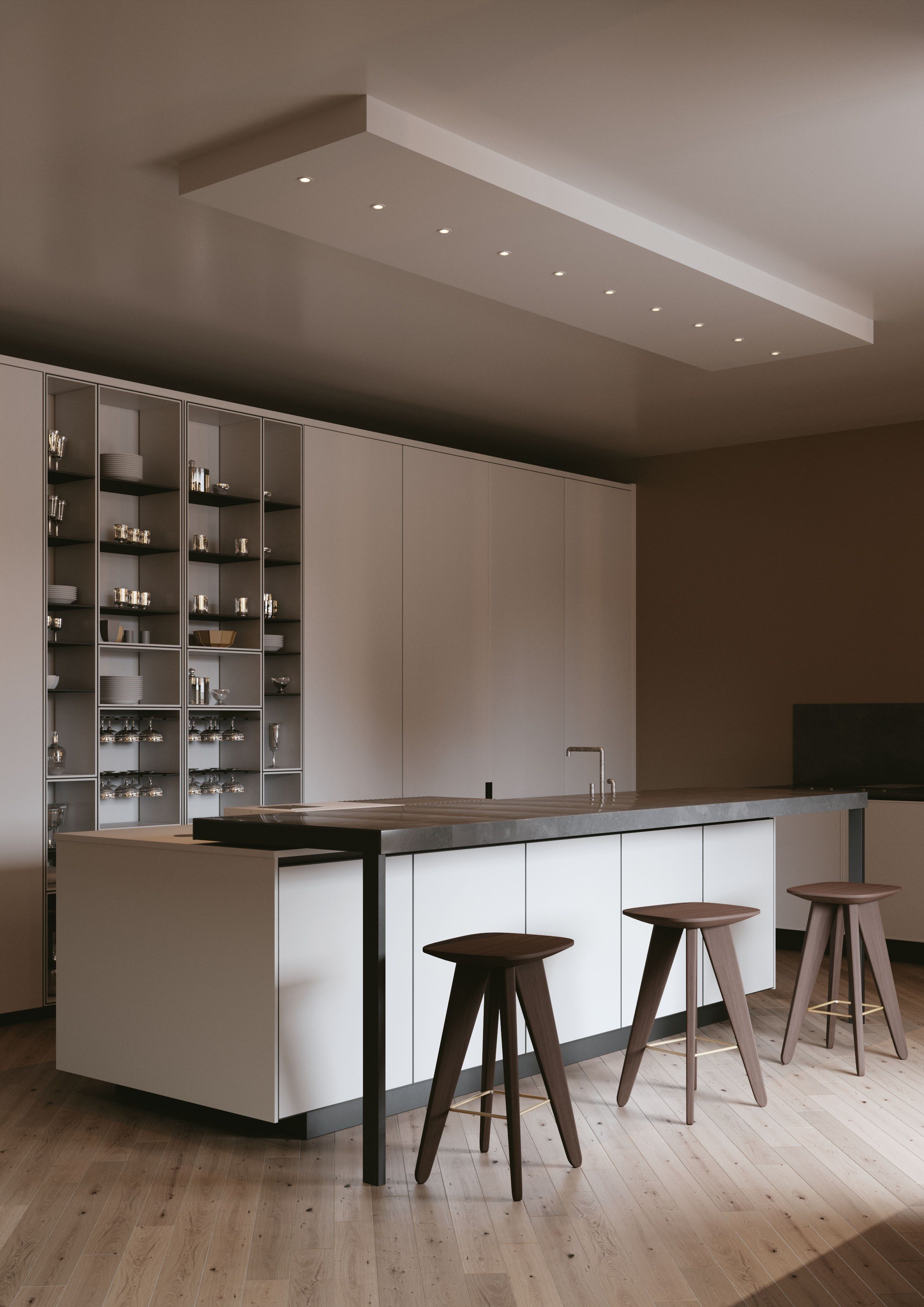 Круглый светодиодный светильник из поликарбоната Fan Europe Lighting INTEC ARCH-00012517