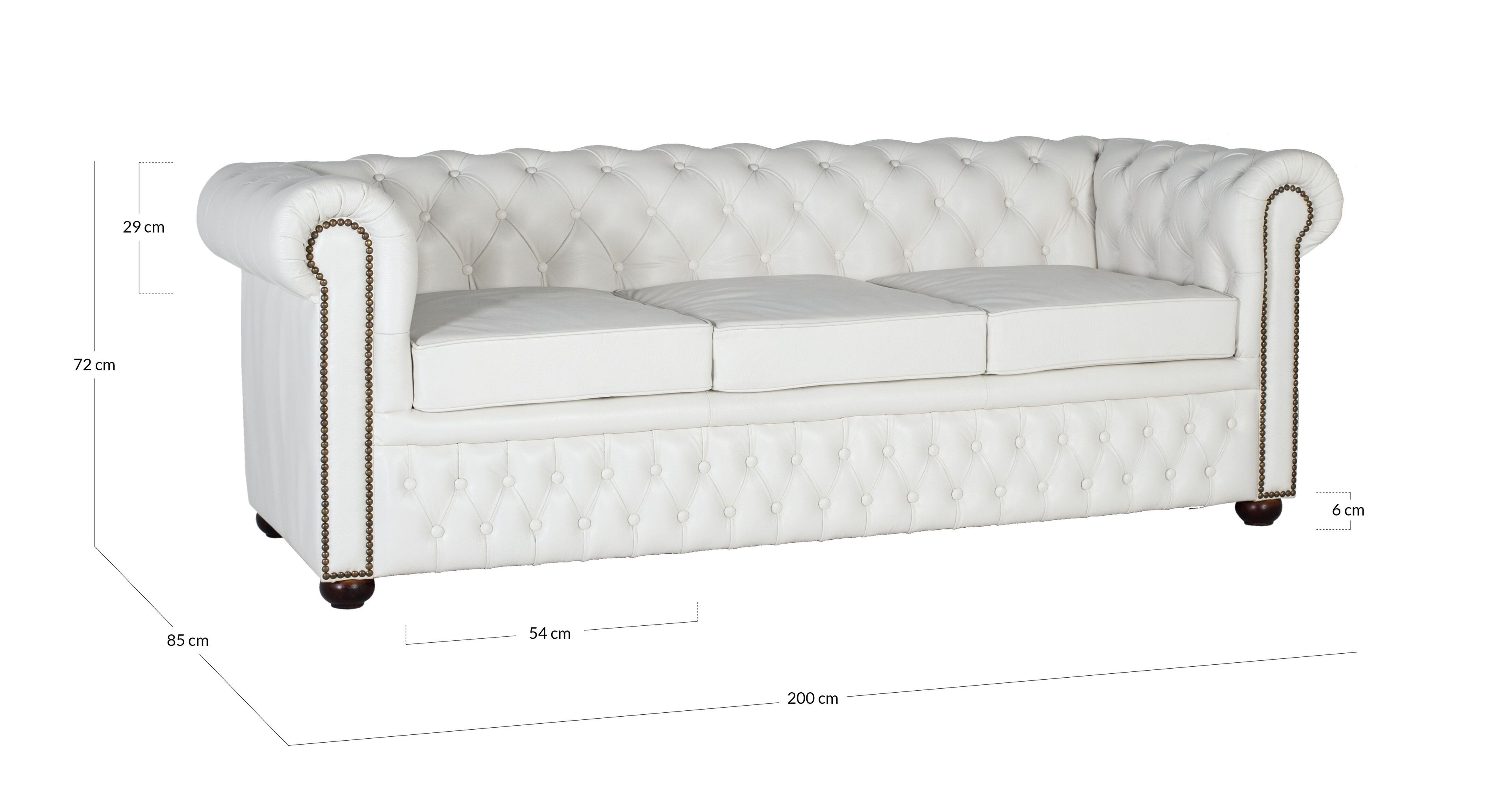 Кожаный диван capitonné Giner y Colomer 1761 ARCH-00063005 - Вид №5