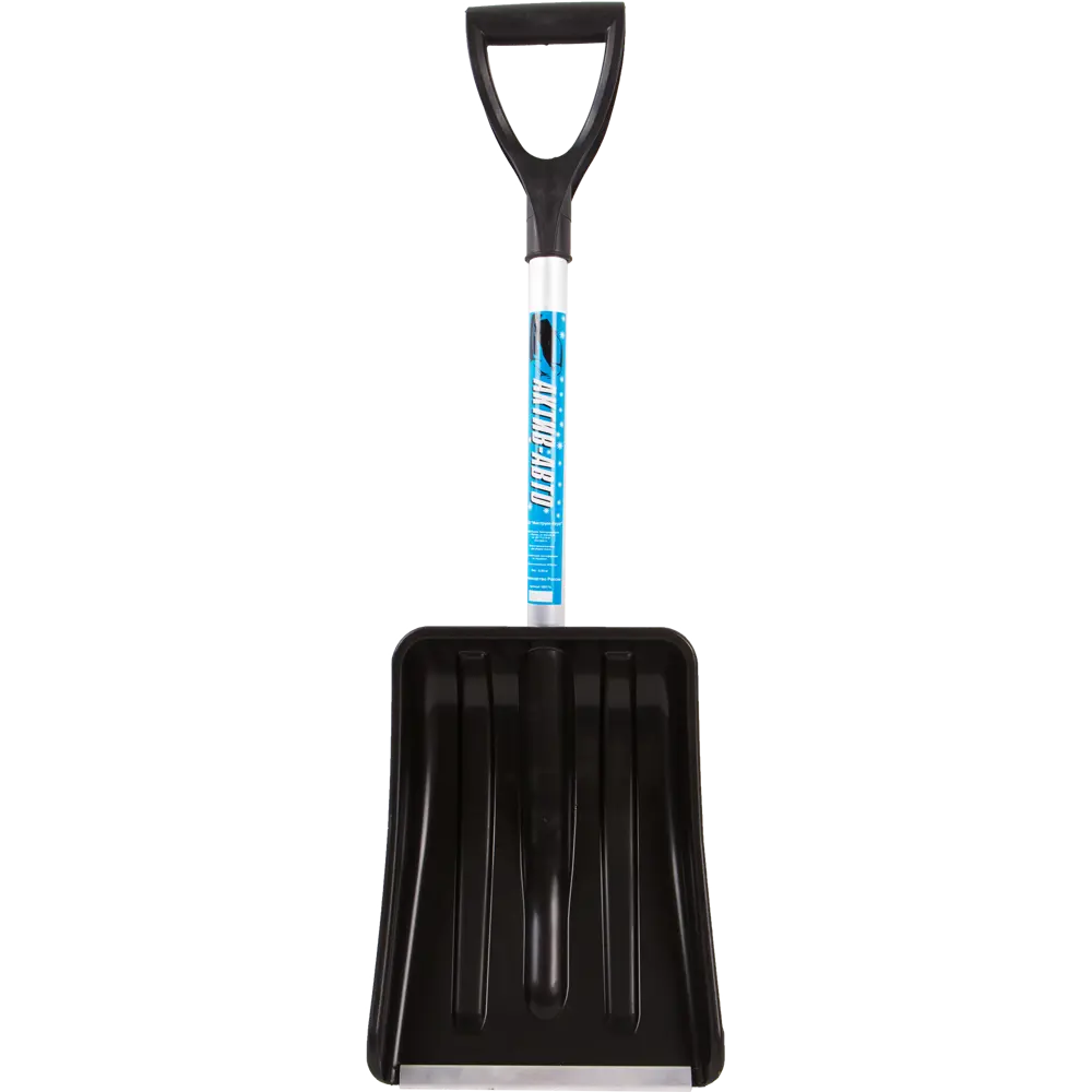 Лопата для уборки снега Актив-Авто 28x90 см пластик с черенком Инструм-Агро STLM-2138253