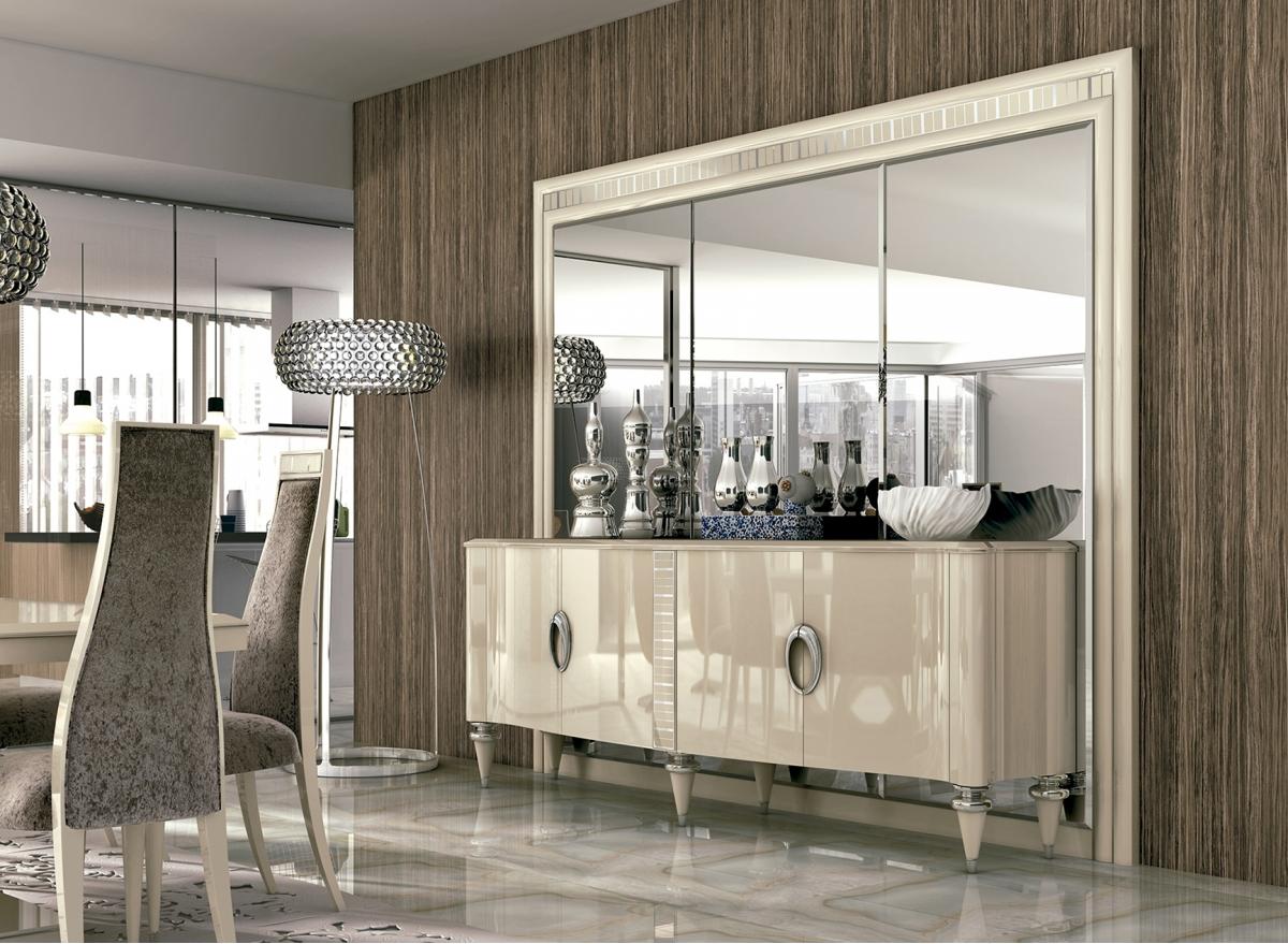 106327 Сервант 10081 240 см бежевый лак Llass Agora Santreyd