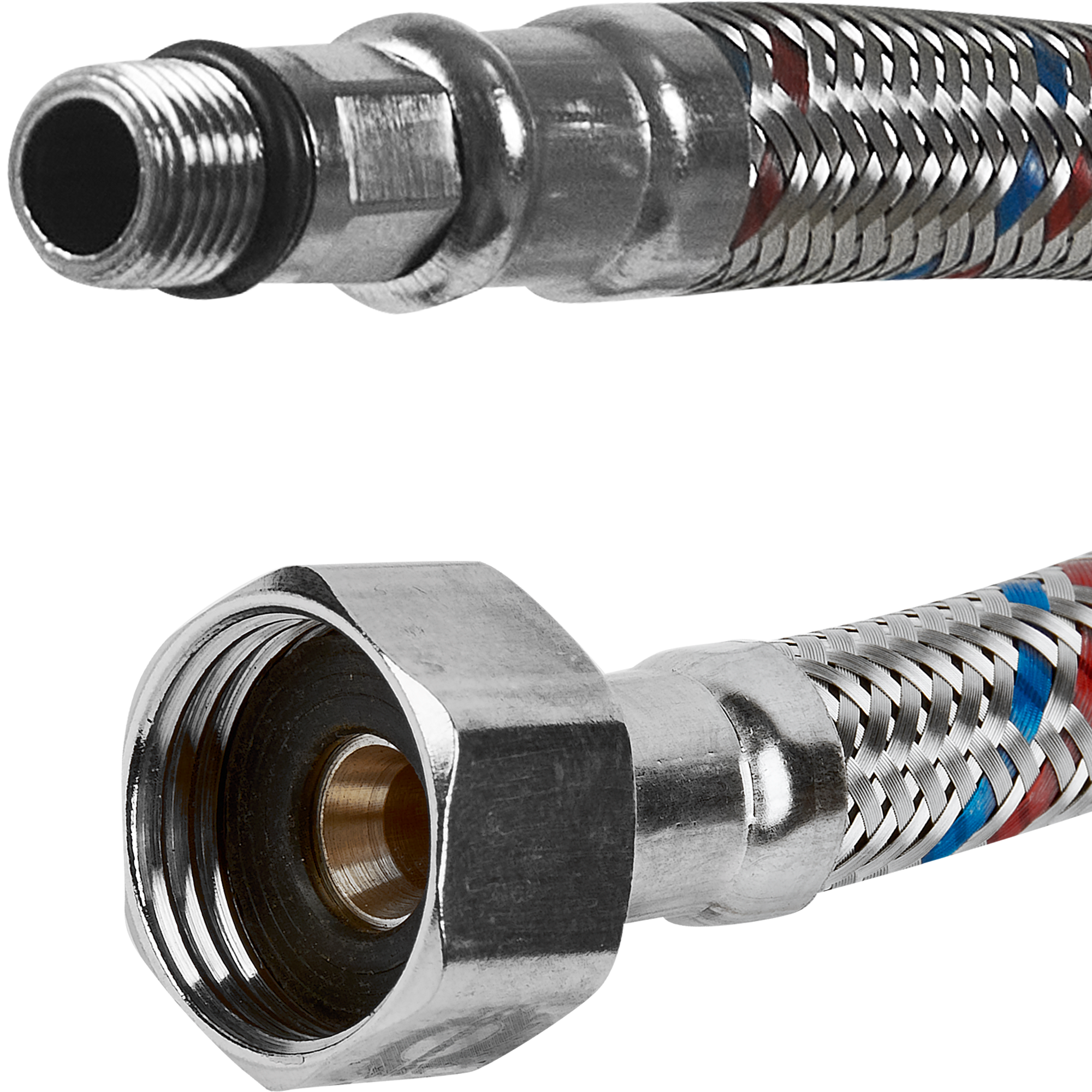 Интерскол — гибкая подводка М10 для смесителей 30 см 84440057 STLM-0050189 - Вид №1