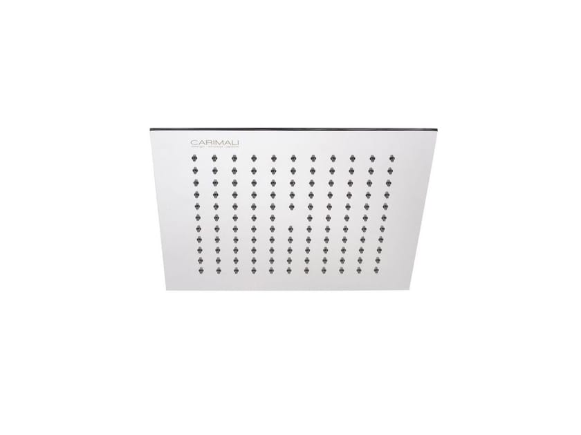 Одиночная душевая головка CARIMALI SOFFIONE MYSLIM QUADRO INOX ISPEZIONABILE ARCH-00127653