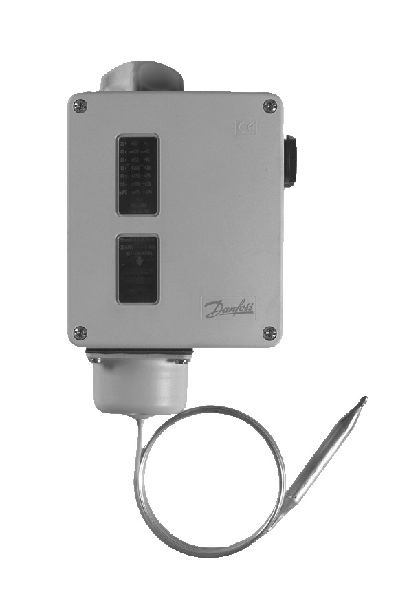 Danfoss RT — реле температуры для тяжелых условий эксплуатации Реле температуры RT 017-513666  - Вид №30